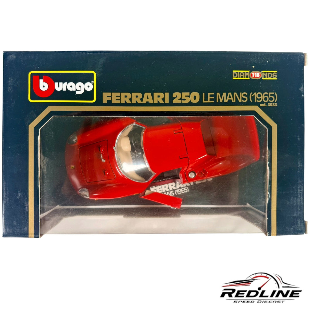 Bburago Diamonds 1:18 Ferrari 250 Le Mans 1965