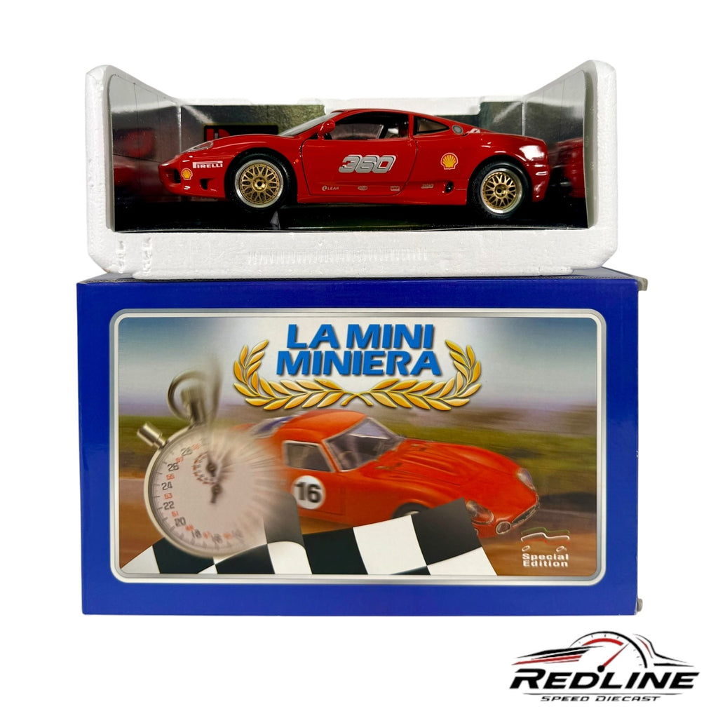 Bburago La Mini Miniera Ferrari 360 Challenge 1:18