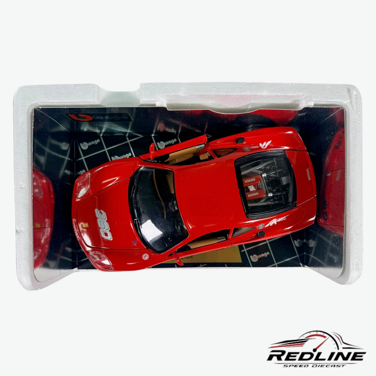 Bburago La Mini Miniera Ferrari 360 Challenge 1:18