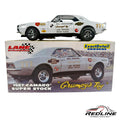 Redline Speed Diecast 1:18 scale 1967 Chevrolet Camaro Grumpy's Toy white model car with authentic racing decals