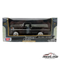 Redline Speed Diecast 1:24 scale black 1969 Ford F-100 pickup truck model in original display packaging