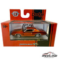 Redline Speed Diecast 1971 Dodge Charger Super Bee metallic orange 1:64 scale model car in original display packaging
