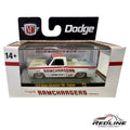 Redline Speed Diecast M2 Machines 1972 Dodge Adventurer 150 Ramchargers truck in white and red in original packaging