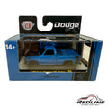 Redline Speed Diecast 1976 Dodge Adventurer 150 blue custom truck in original display box