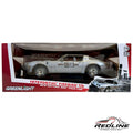 Redline Speed Diecast 1:18 scale silver 1979 Pontiac Firebird Trans Am Daytona 500 pace car model in display box