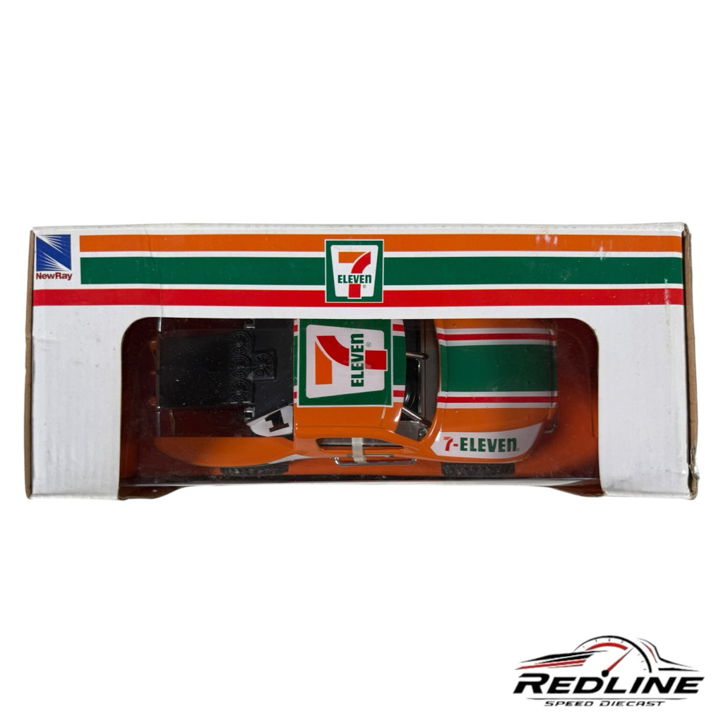 Redline Speed Diecast 1:24 scale NewRay 7-Eleven off-road Baja racer truck in original display packaging