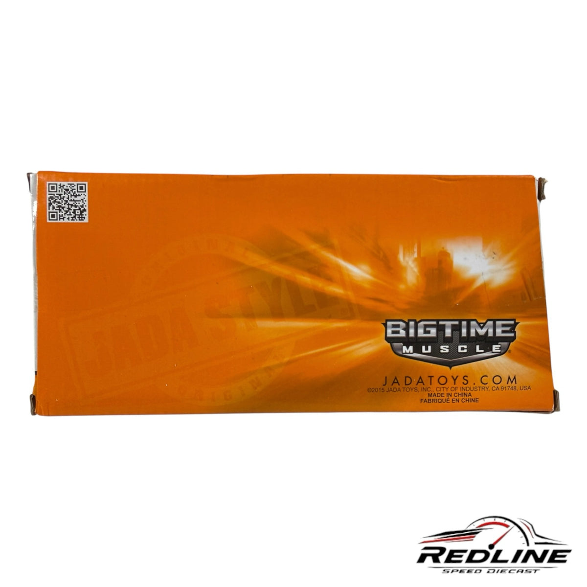 Redline Speed Diecast Bigtime Muscle 1967 Shelby GT-500 orange product packaging box
