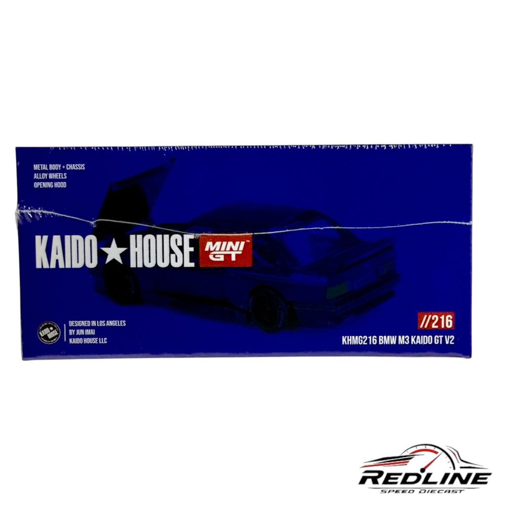 Redline Speed Diecast packaging for the Kaido House Mini GT BMW M3 Kaido GT V2 1:64 scale model car