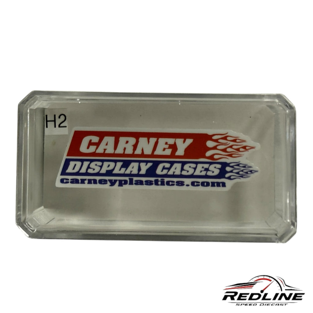 Redline Speed Diecast clear acrylic Carney display case for Hot Wheels collectible vans