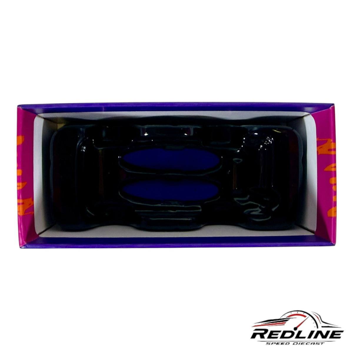 Redline Speed Diecast KAIDO HOUSE Datsun 510 Wagon model car in its original purple and orange collector packaging
