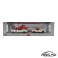 Redline Speed Diecast M2 Machines Diet Coke 1973 Chevrolet and 1975 GMC truck collector set in display box
