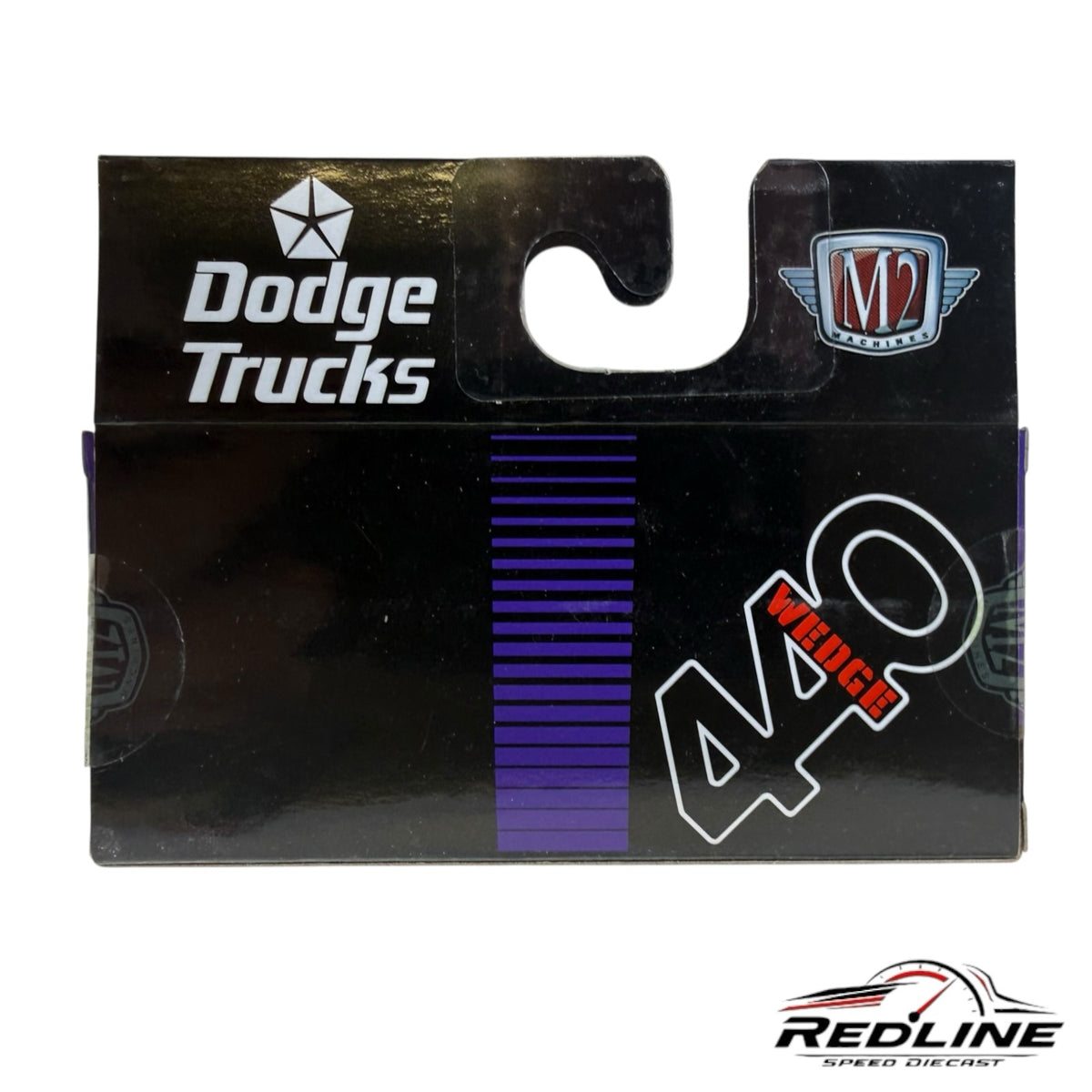 Redline Speed Diecast 1972 Dodge Adventurer 100 Custom truck packaging featuring 440 Wedge branding