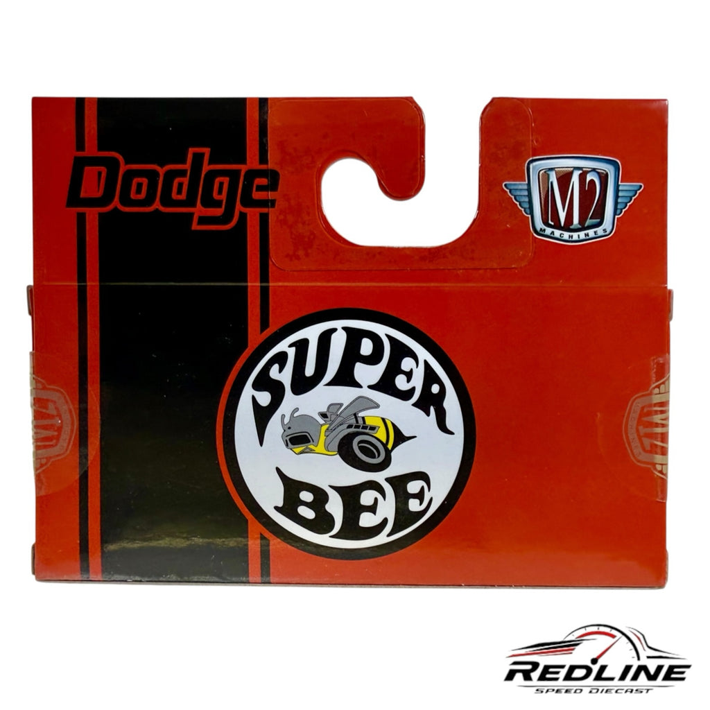 Redline Speed Diecast 1971 Dodge Charger Super Bee packaging featuring iconic orange and black branding