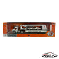 Redline Speed Diecast M2 Machines 1957 Dodge COE truck and 1971 Dodge Charger R/T HEMI hauler set in original box