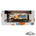 Redline Speed Diecast 1960 VW Delivery Van in white and orange with Fanta branding in collector packaging