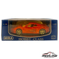 Redline Speed Diecast 1:18 scale Ferrari 512 TR model car in vibrant red, displayed in its original Hobby Class box.