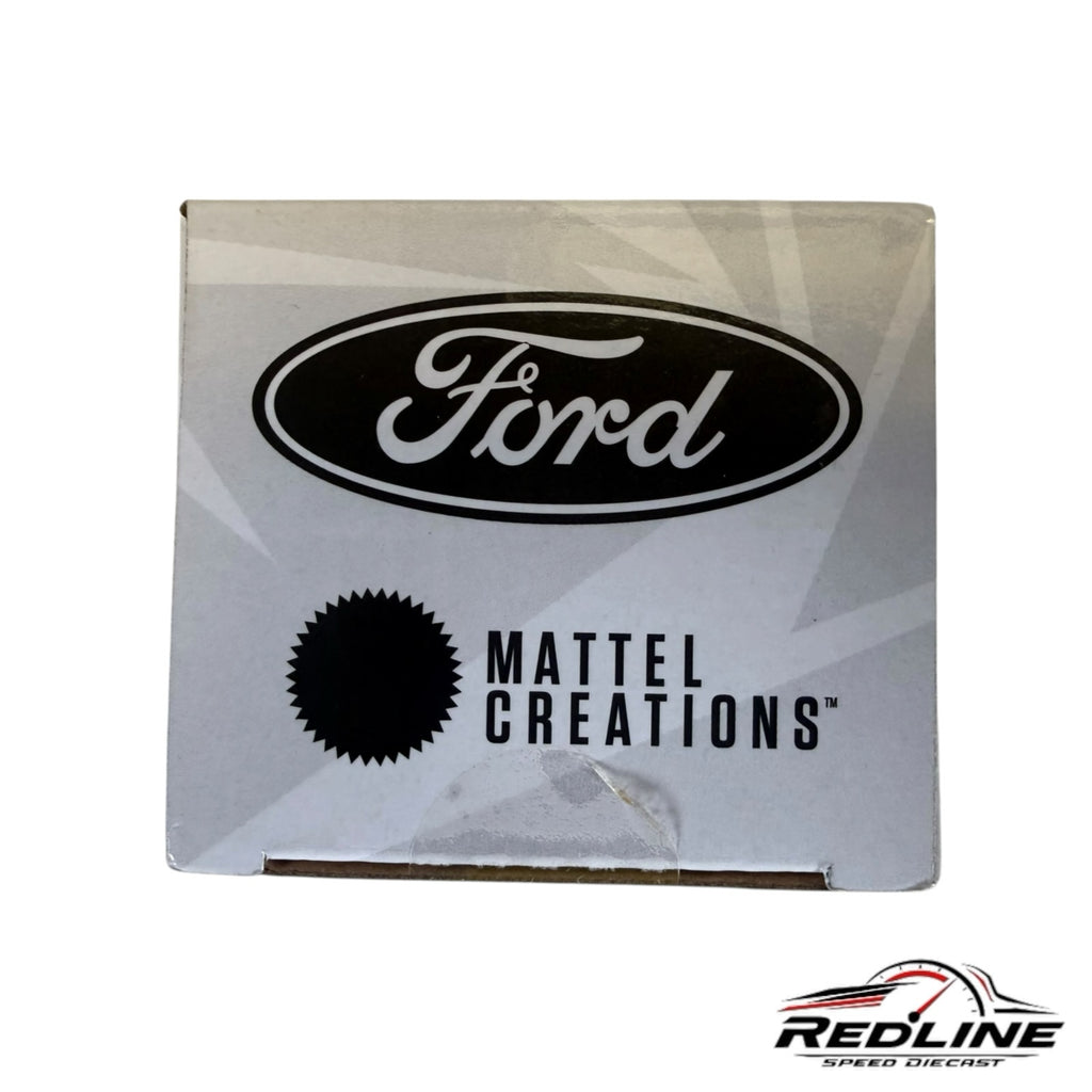 Redline Speed Diecast collector box featuring Ford and Mattel Creations logos for the Ford GT40 MkII model