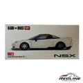 Redline Speed Diecast packaging for the white Honda NSX Kaido Works V2 1:64 scale model car