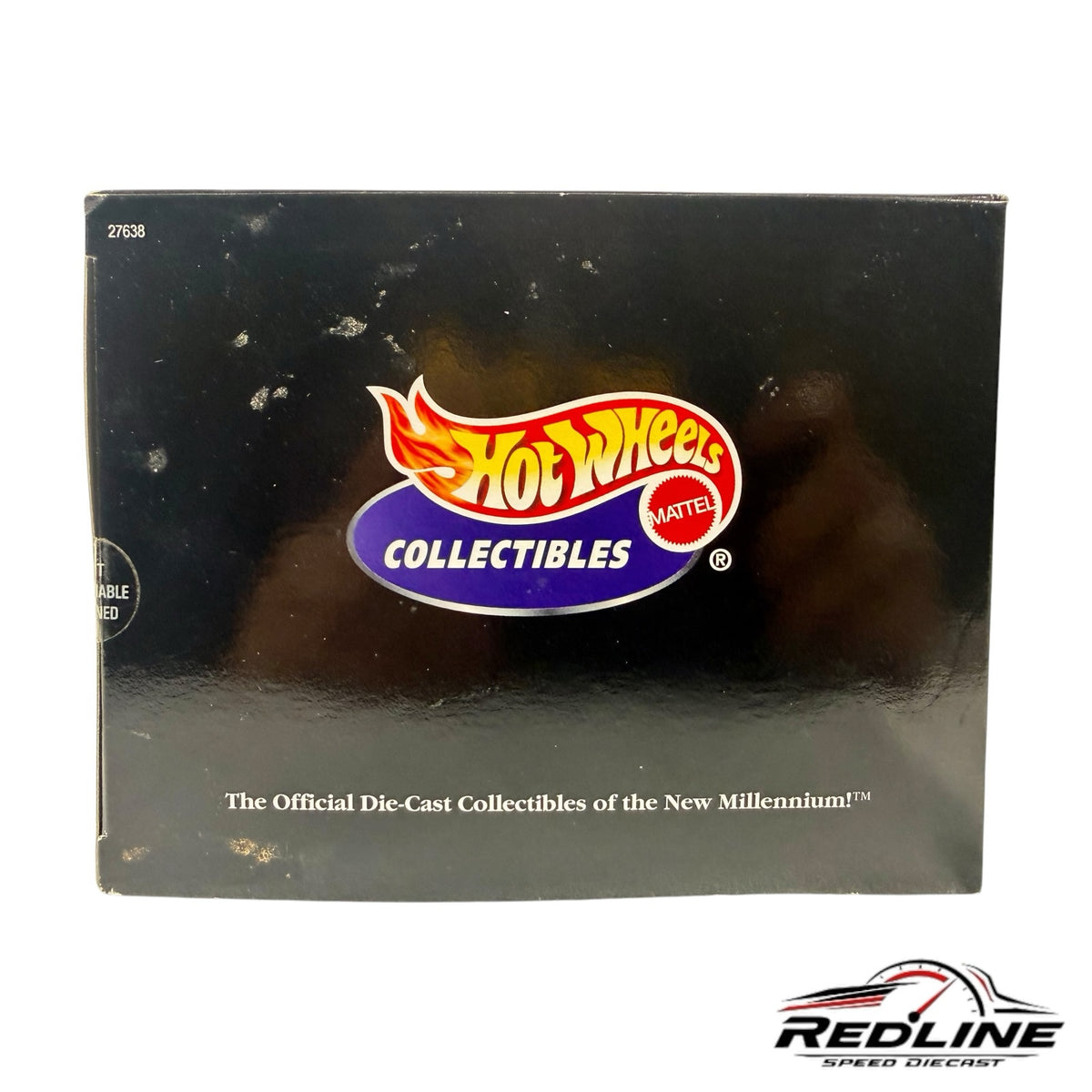 Redline Speed Diecast Hot Wheels Collectibles branded black display box for a 1969 Dodge Charger diecast model