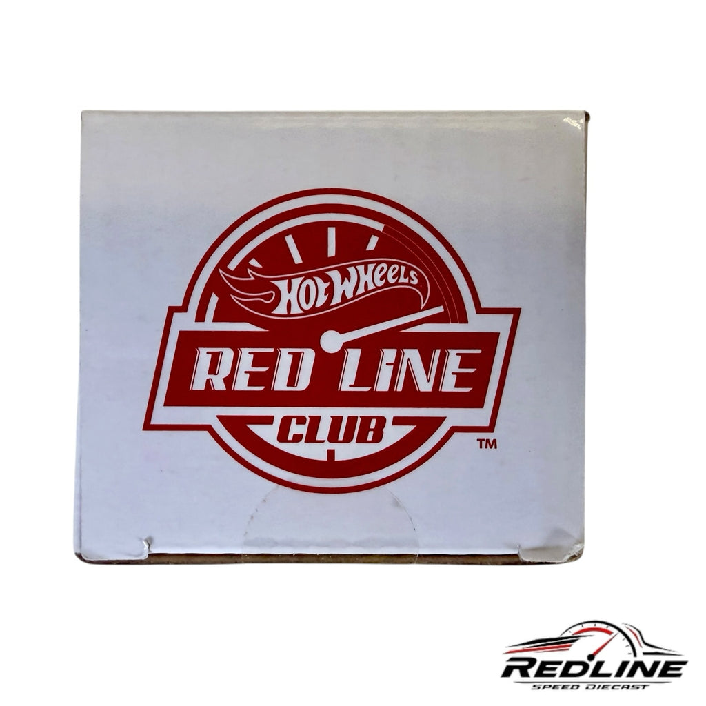 Redline Speed Diecast Hot Wheels Red Line Club collector box with white background and red circular logo branding
