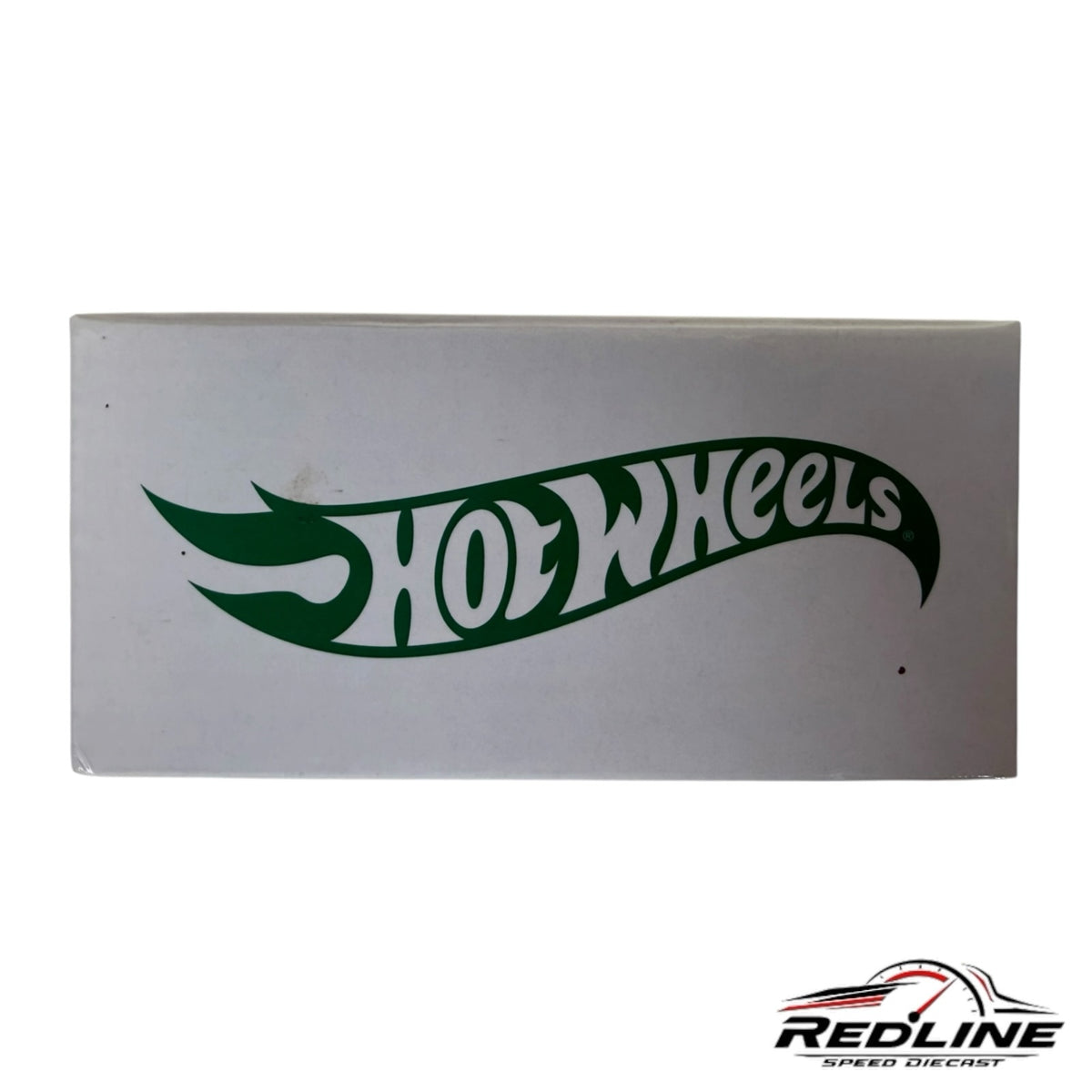 Redline Speed Diecast Hot Wheels 1975 Chevrolet Monte Carlo white display box with green logo