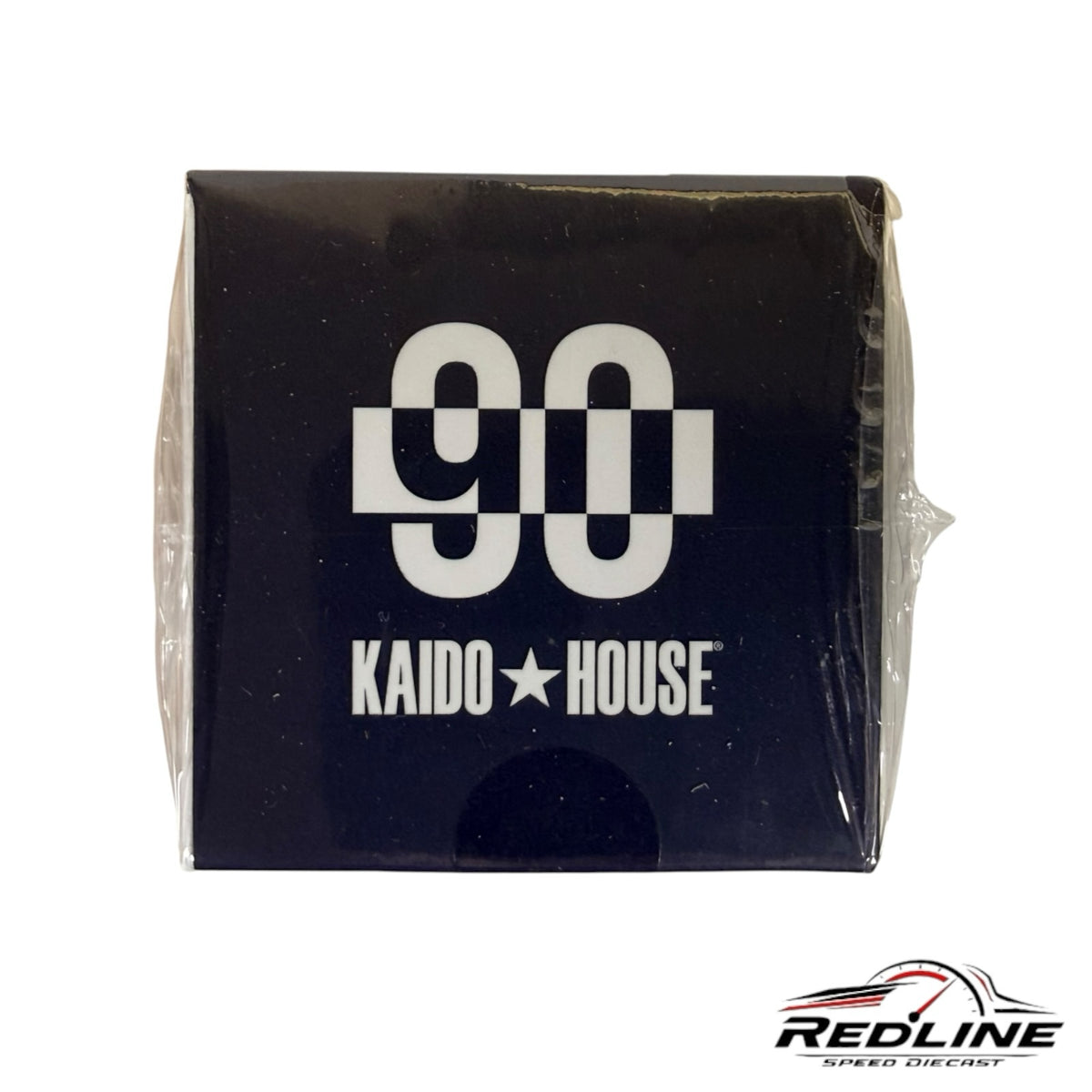 Redline Speed Diecast KAIDO HOUSE branded box featuring a white 90 logo on a dark blue background