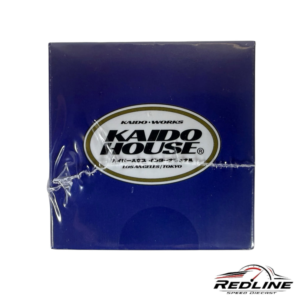 Redline Speed Diecast KAIDO HOUSE Nissan Skyline model car packaging in blue with official branding and logo