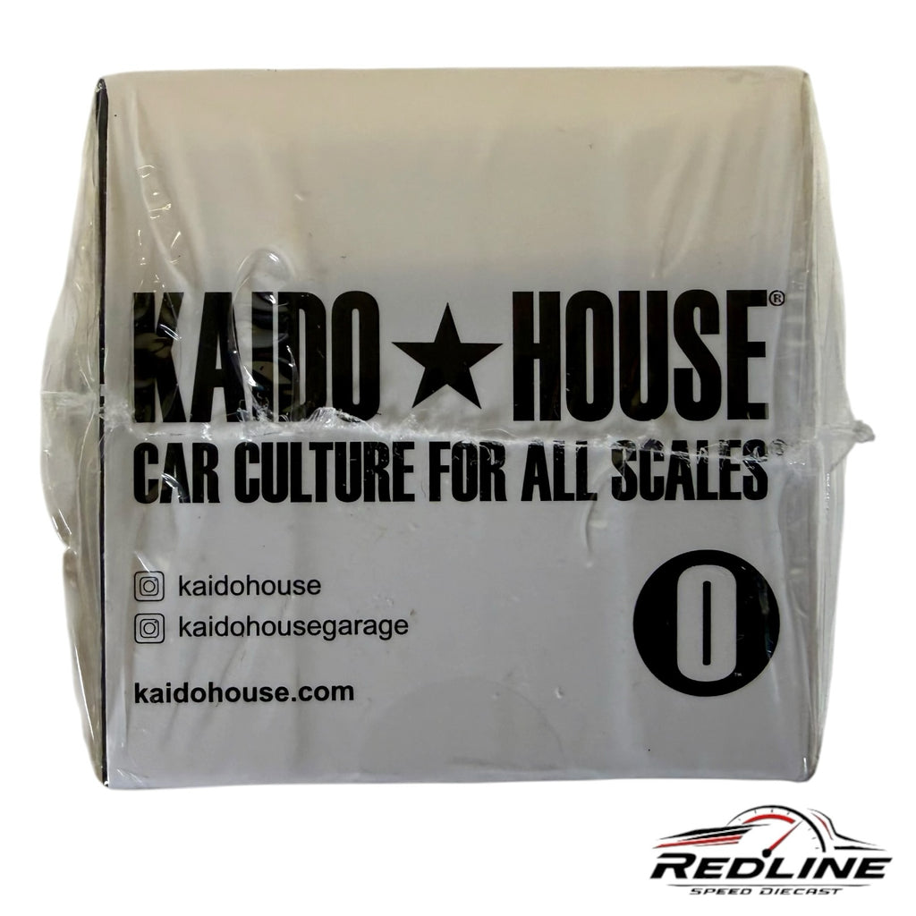 Redline Speed Diecast packaging for a Kaido House Datsun 510 Wagon model, featuring branded white box with black text.