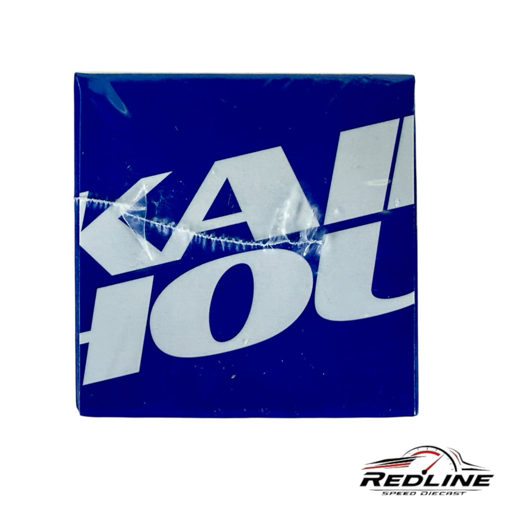 Redline Speed Diecast branded blue packaging box for the Kaido House Mini GT BMW M3 Kaido GT V2 diecast model.