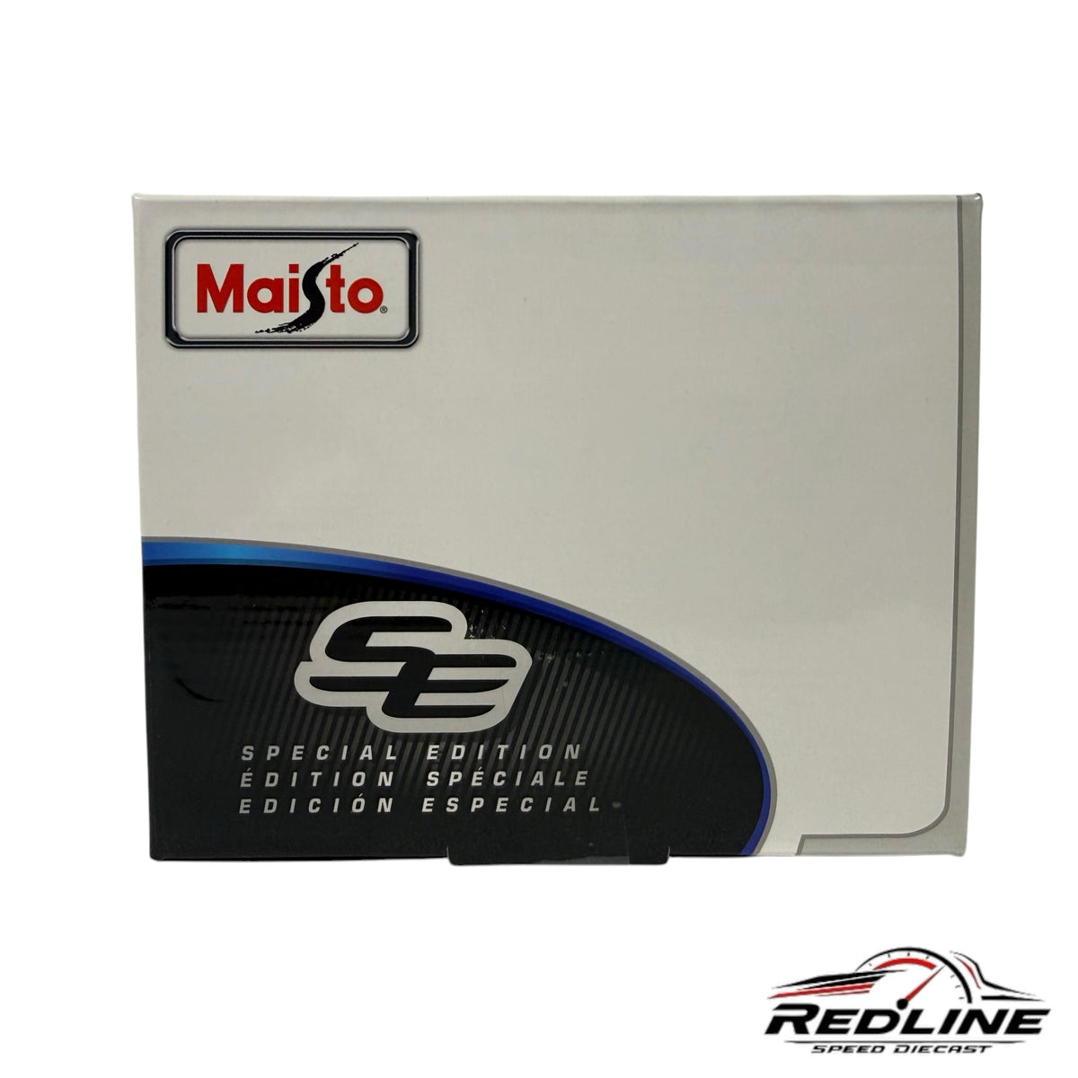 Redline Speed Diecast Maisto Special Edition packaging box for a 1968 Chevrolet Camaro Z/28 model car
