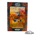Redline Speed Diecast Hot Wheels Naruto Nissan Silvia S15 in gold Spectraflame paint inside collector packaging