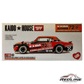 Redline Speed Diecast packaging for a Kaido House Nissan Skyline 2000GT-R diecast model car with racing livery.
