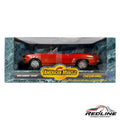 Redline Speed Diecast 1:18 scale orange 1969 Camaro SS396 convertible model car in original collector box