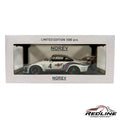 Redline Speed Diecast Norev Porsche 935 Martini Racing model car in white with iconic livery inside display box