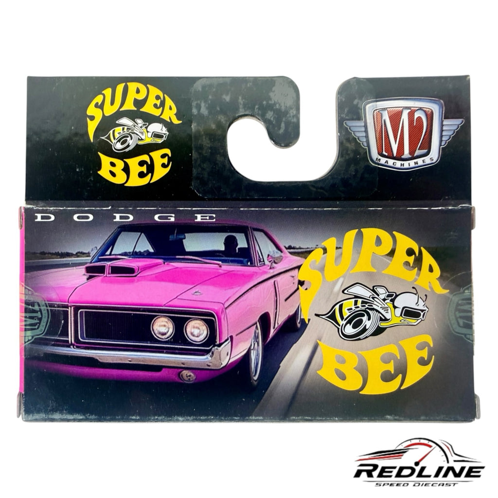 Redline Speed Diecast 1970 Dodge Coronet Super Bee purple muscle car model in collector packaging