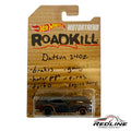 Redline Speed Diecast Hot Wheels Roadkill Datsun 240Z in distressed packaging with handwritten project car notes.