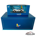 Redline Speed Diecast 1:64 scale 1965 Shelby Cobra model in white and blue with Children's Hospital Los Angeles livery