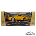 Redline Speed Diecast 1:18 scale yellow Bburago Porsche 911 Carrera 1993 model car in original display box