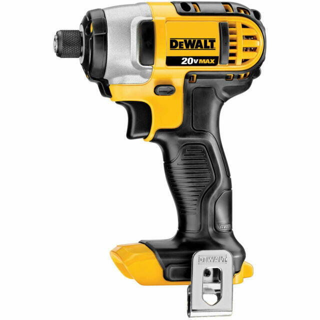 New DEWALT DCF885B 20v MAX 1/4 in. Impact Driver Black/Yellow (Tool Only)