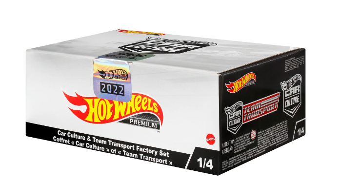🔥Hot Wheels  Car Culture & Team Transport Factory Set Sealed BOX ONLY C2🔥